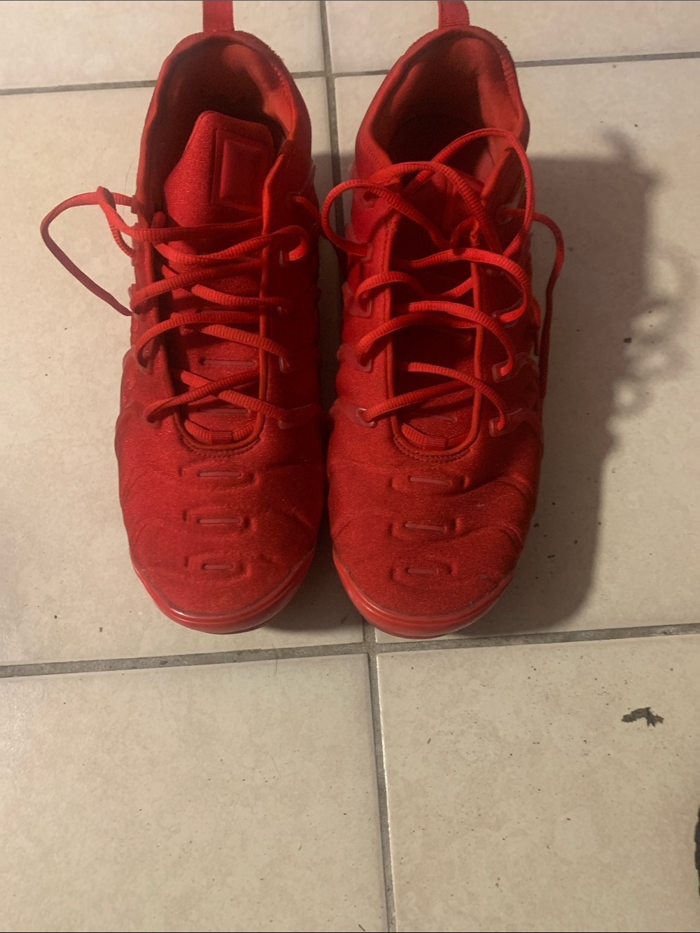 Nike Men's Red Athletic Sneakers